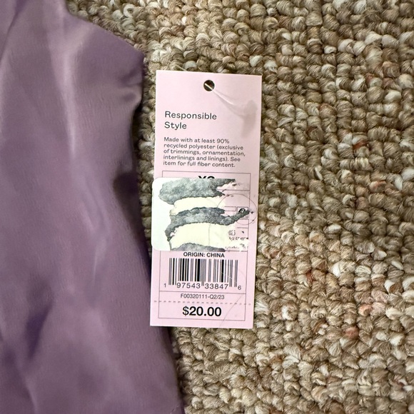 Wild Fable Lavender Women XS/XXS Set Skirt Top Slip Lace Spring Club Sexy - Picture 5 of 10